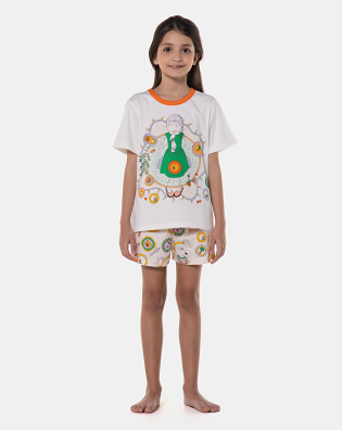 Pijama manga curta e short 