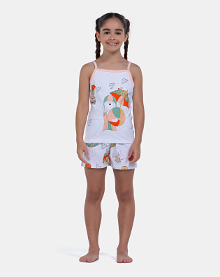 Pijama Alça e Short
