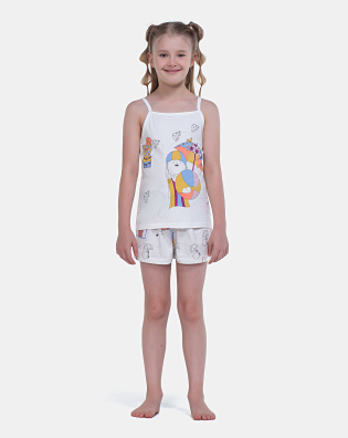 Pijama Alça e Short