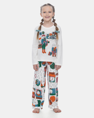 Pijama Manga Longa e Calça