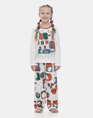 Pijama Manga Longa e Calça