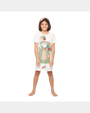 Camisão manga curta                  