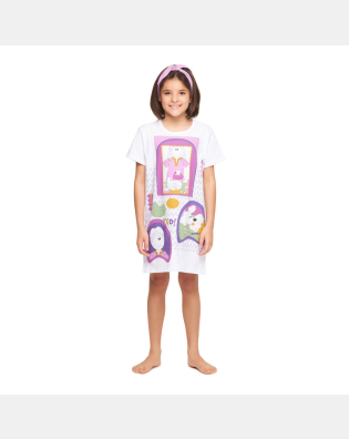 Camisão manga curta                   