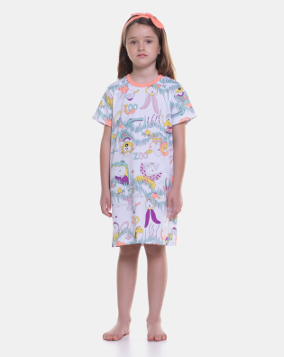 Camisão manga curta