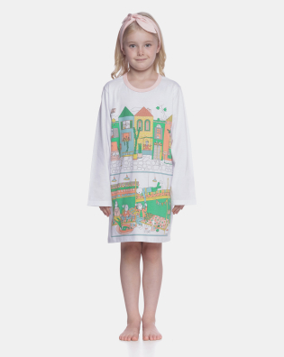 Camisão manga longa                