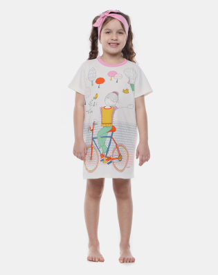 Camisão manga curta