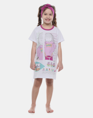 Camisão Manga Curta               