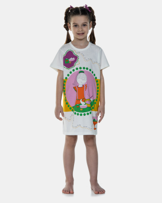 Camisão manga curta