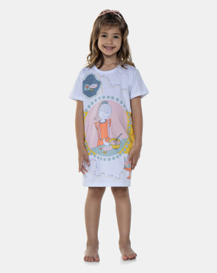 Camisão manga curta
