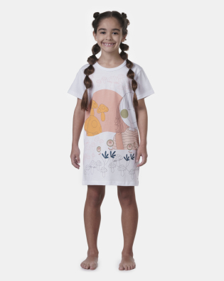 Camisão manga curta 