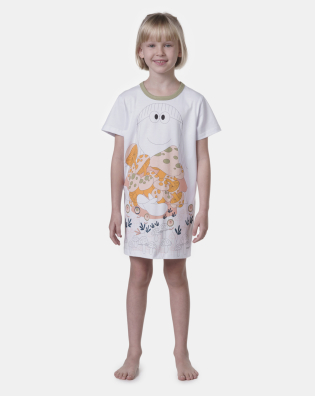 Camisão manga curta           