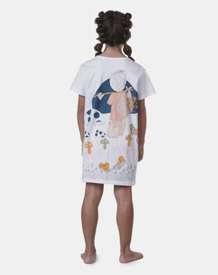Camisão manga curta              