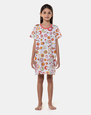 Camisão manga curta 