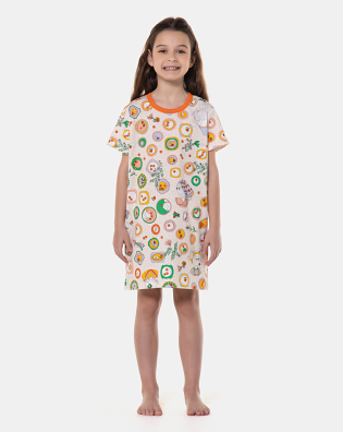 Camisão manga curta 