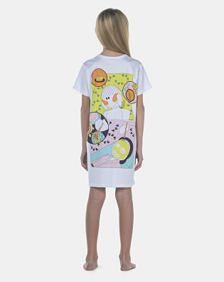 Camisão Feminino Kids Manga Curta