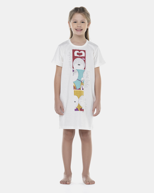 Camisão Feminino Kids Manga Curta
