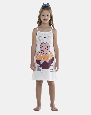 Camisola Feminina Kids Alça
