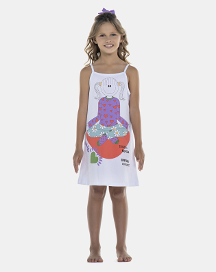Camisola Feminina Kids Alça