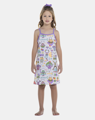 Camisola Feminina Kids Alça