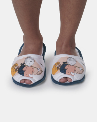 Pantufa com abertura infantil - 5 a 12 anos