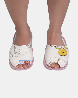 Pantufa Com Abertura