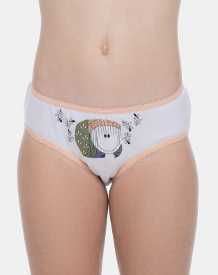Kit Calcinha Sonhart Infantil  Estampada 3 Peças