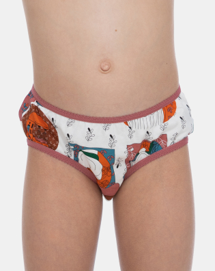 sonhart Kit Calcinha Estampada Infantil 3 Peça