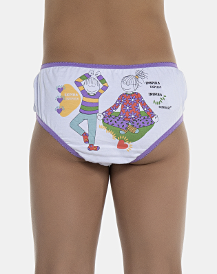 Kit Calcinha Feminino Kids