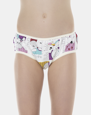 Kit Calcinha Feminino Kids