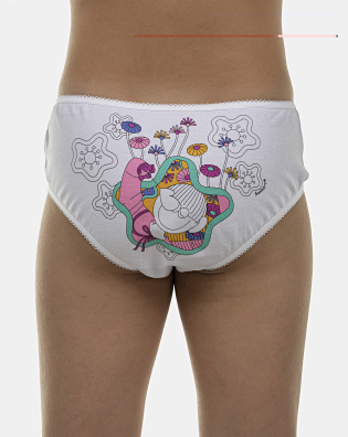 Kit Calcinha Feminino Kids