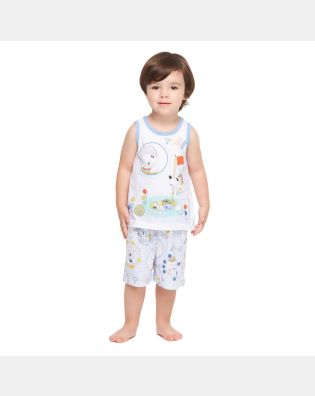 Conjunto Masculino Baby Regata e Bermuda