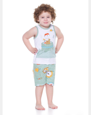 PIJAMA REGATA E BERMUDA