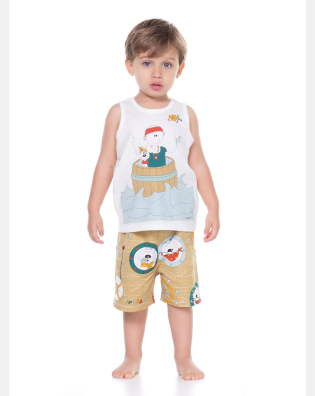 PIJAMA REGATA E BERMUDA