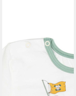 Conjunto Masculino Baby Manga Curta e Bermuda