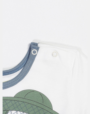 Conjunto Masculino Baby Manga Longa e Calça 