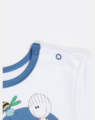 Conjunto Masculino Baby Manga Longa e Calça Moletinho