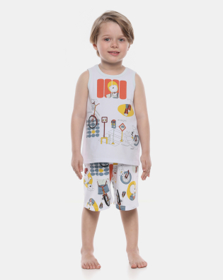 Pijama Regata e Bermuda