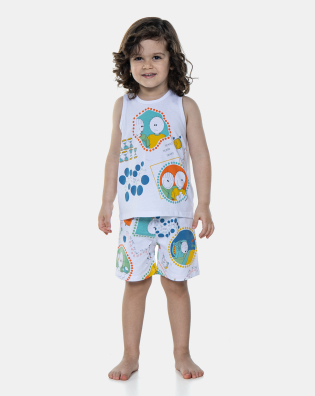 Pijama Regata e Bermuda