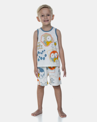 Pijama Regata e Bermuda