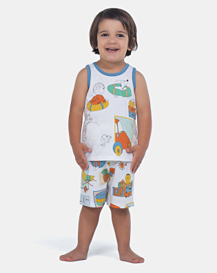 Pijama Regata e Bermuda