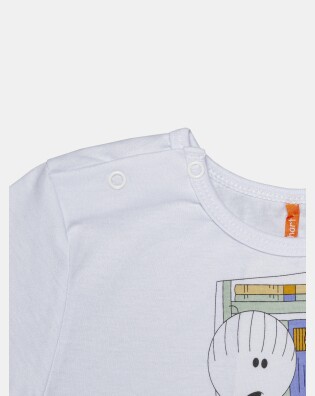 Pijama Masculino Baby Manga Curta e Bermuda