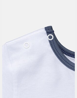 Pijama Masculino Baby Manga Curta e Bermuda
