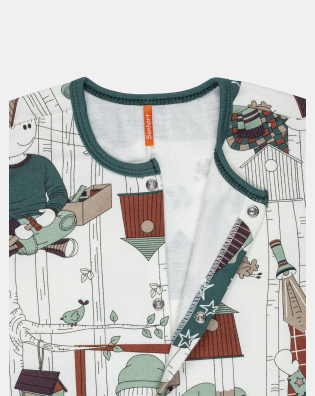 Macacão Masculino Baby Manga Longa Moletinho