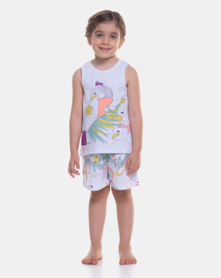 Pijama regata e short