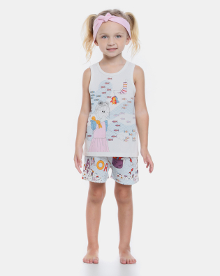 Pijama regata e short