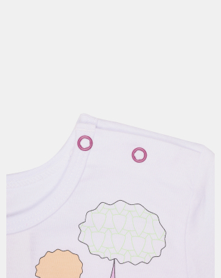 Pijama Feminino Infantil Manga Curta e Short Estampa Annie