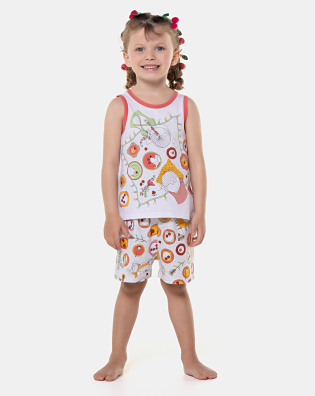 Pijama regata e short