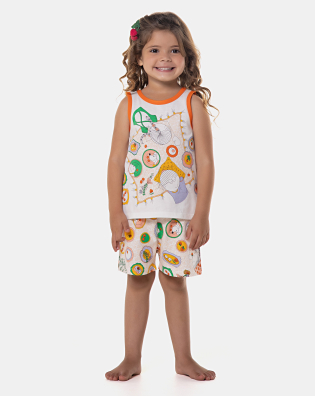 Pijama regata e short