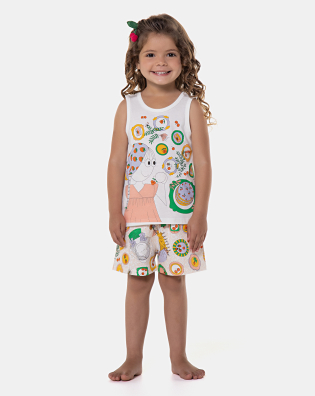 Pijama regata e short