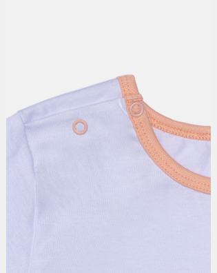 Conjunto de Pijama Feminino Infantil Manga Curta e Calça Estampada